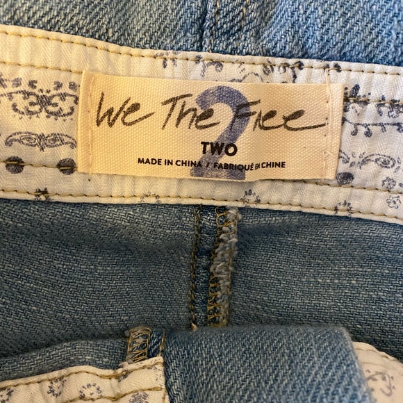 Free People Mover Shaker Pleated Paper Bag Jeans - Picture 8 of 8